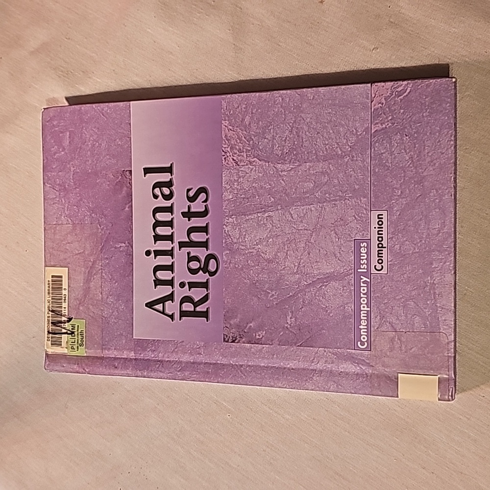 Animal Rights book